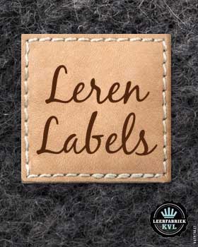 24 Leren Labels | Lederen Labels voor Kleding