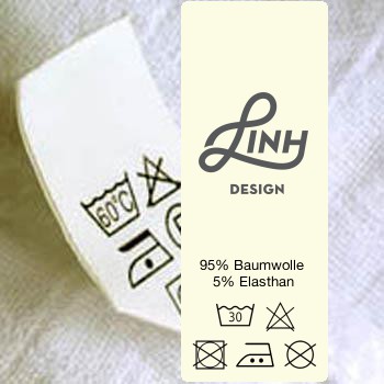 Personalized Textile Name Tags