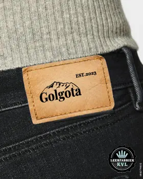 Leren Labels Voor Jeans