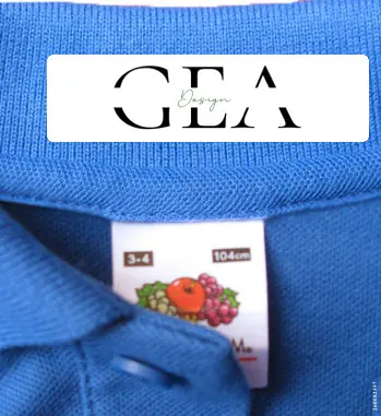 Instrijklabels Kleding
