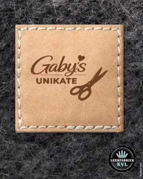 Leren Labels Handmade
