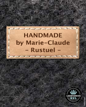 Lederen Labels Voor Kleding